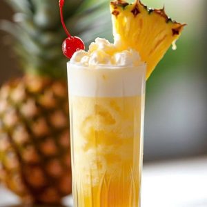 Nước ép dứa kem tươi – Thức uống béo thơm khó cưỡng